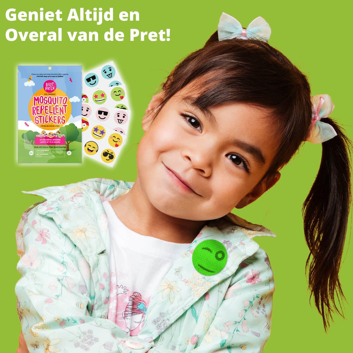 BuzzPatch™- beschermt tegen muggen