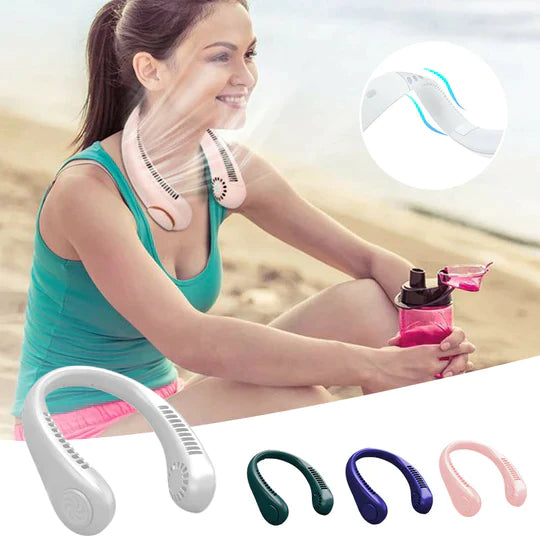 NeckFan™ - Draagbare nek ventilator om overal koel te blijven