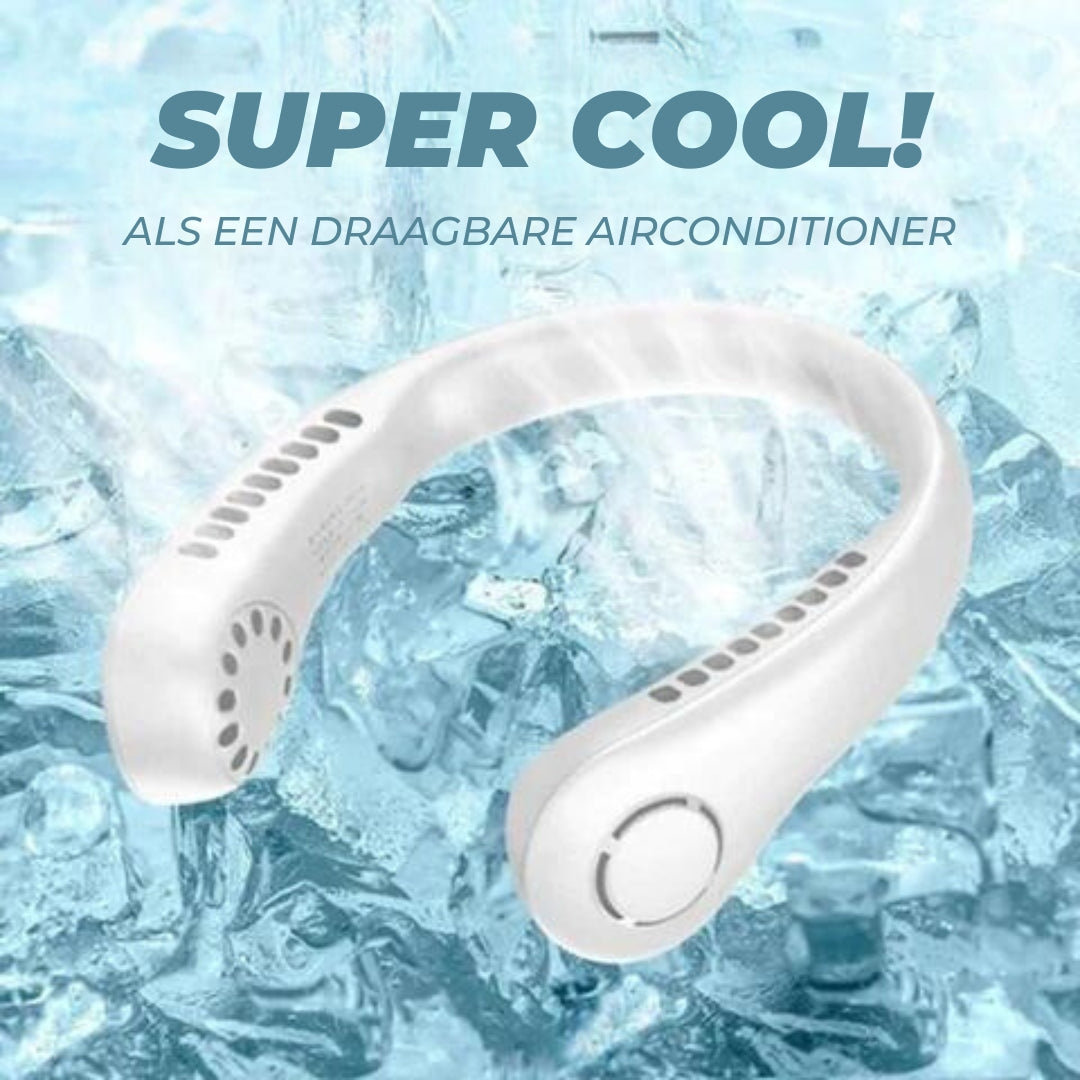 NeckFan™ - Draagbare nek ventilator om overal koel te blijven
