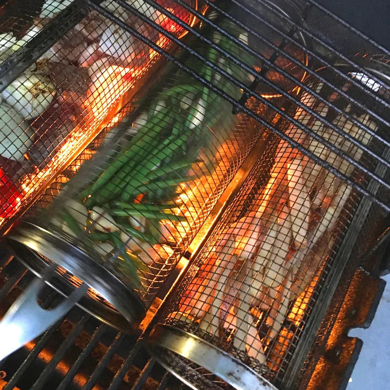 BBQ-RolMand™ - houdt je bbq schoon en geeft je een complete maaltijd (1+1 GRATIS)