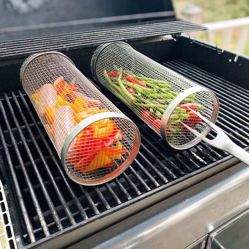 BBQ-RolMand™ - houdt je bbq schoon en geeft je een complete maaltijd (1+1 GRATIS)
