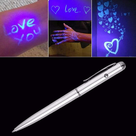 Magische Pen met UV licht™ -  houdt je geheimen verborgen (1+1 Gratis)