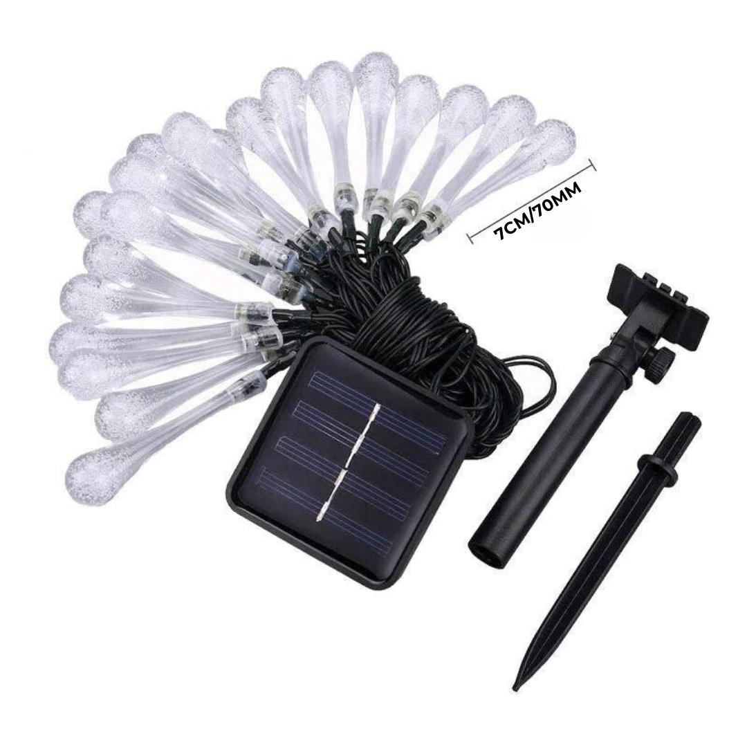 AquaDrop™ - 20 waterdichte lichtjes op zonne-energie, je tuin gratis verlicht!