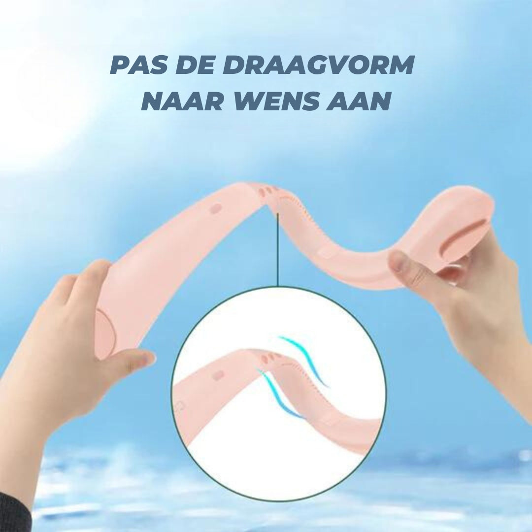NeckFan™ - Draagbare nek ventilator om overal koel te blijven