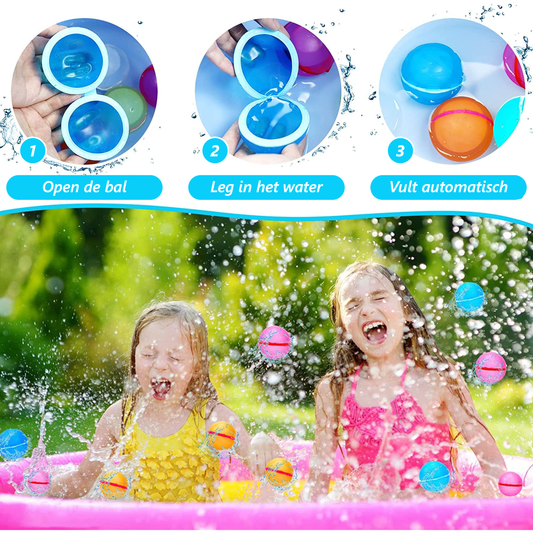 Herbruikbare waterballonnen™  - Nooit meer gedoe