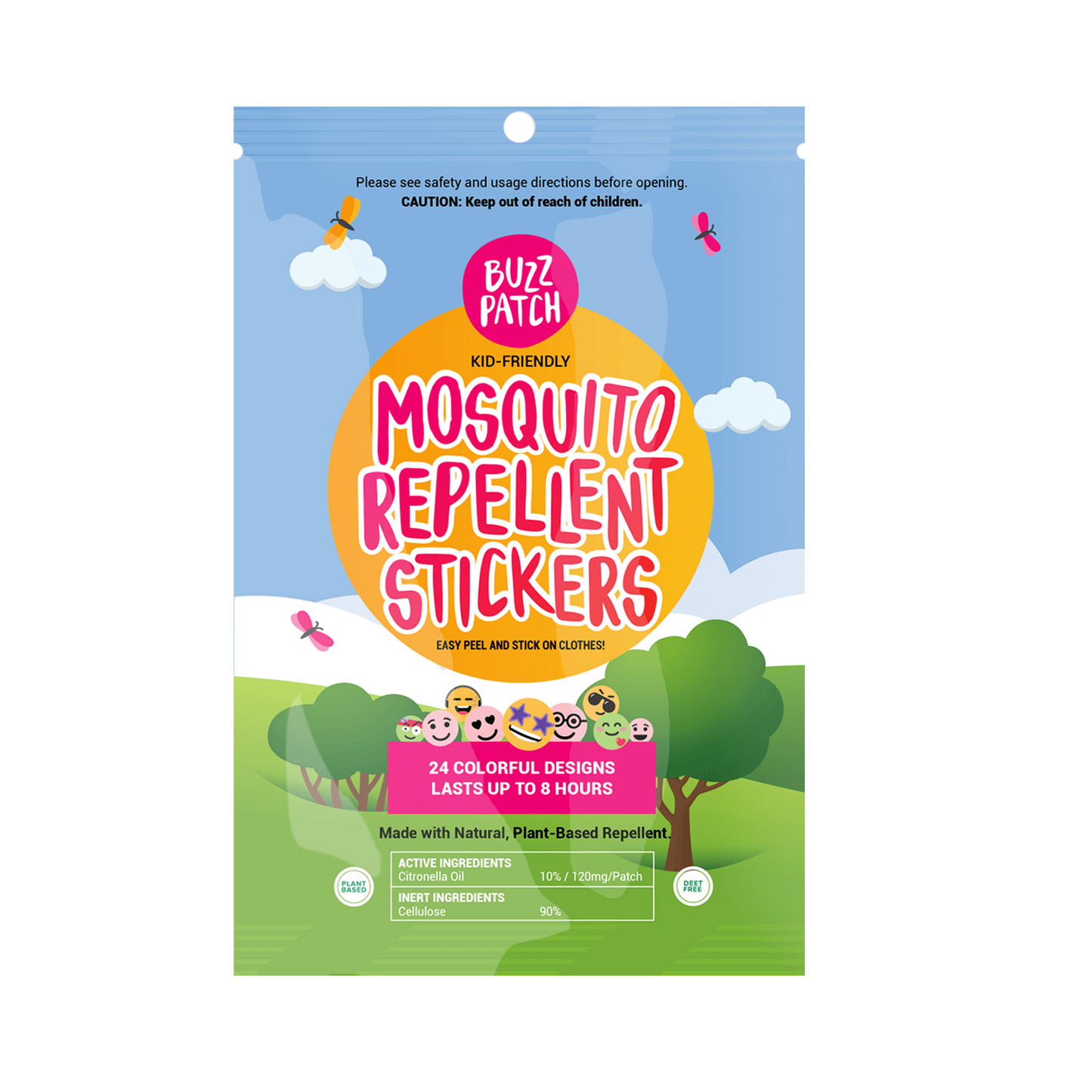 BuzzPatch™- beschermt tegen muggen