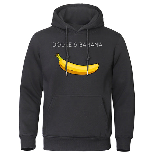 Dolce & Banana Hoodie™ | Val op met een stijlvolle statement (unisex)