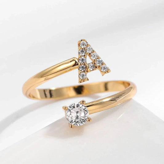 Letter-Ring™ | Customized One-size ring💍