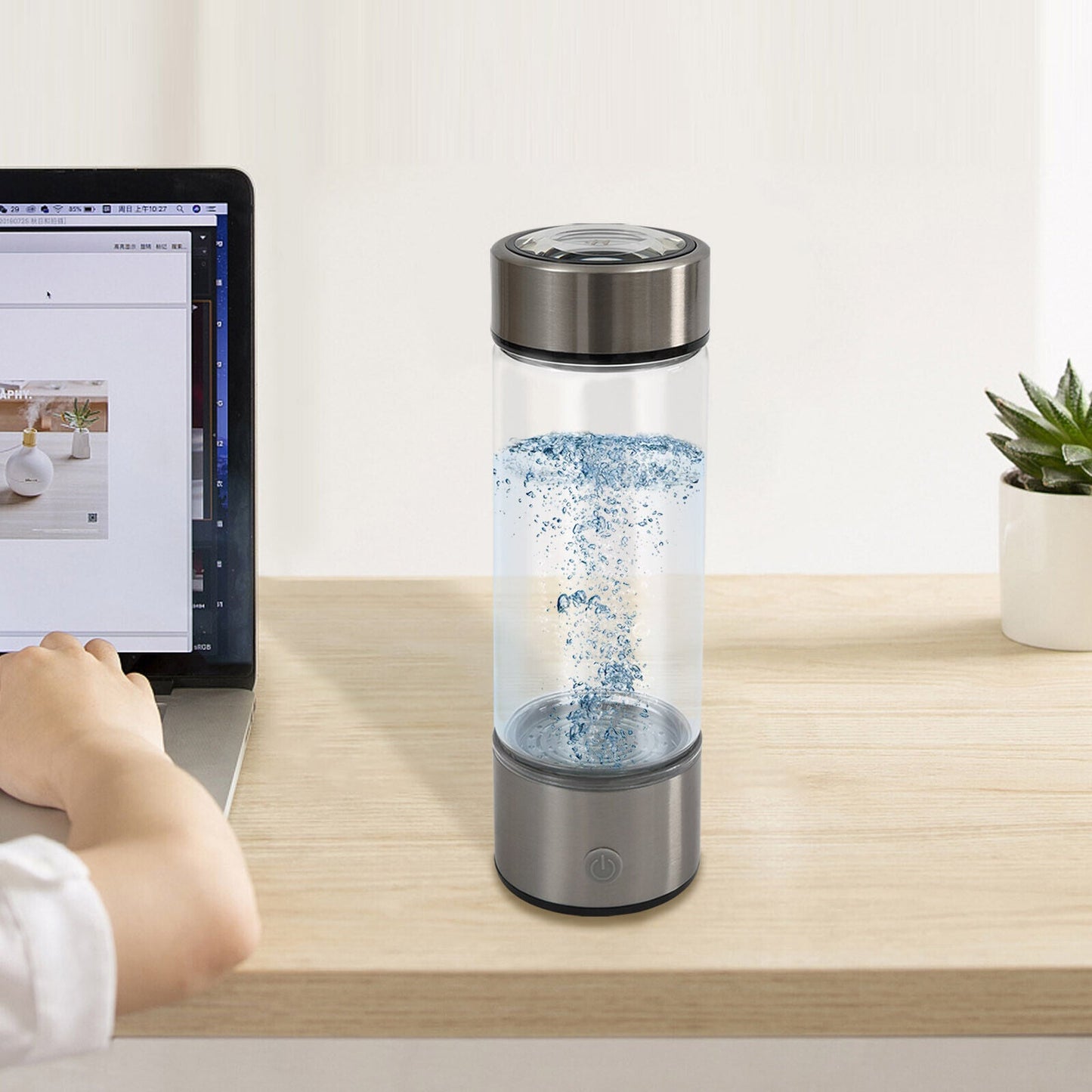 Hydrowaterfles™-maakt water zuiver voor jouw gezondheid